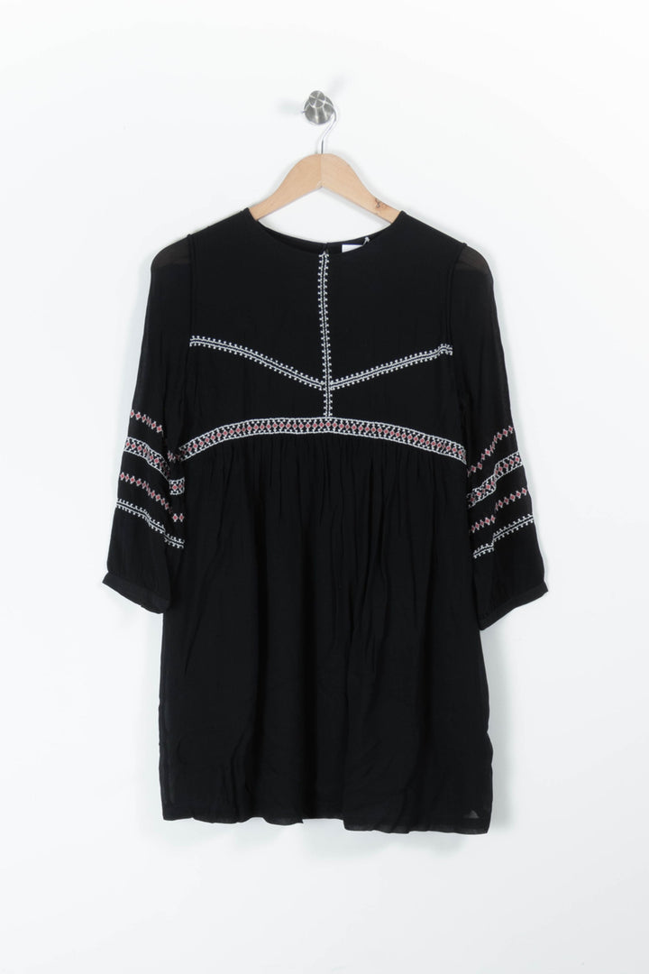 Robe Courte Noire - Taille S/36 de la marque ba&sh | PARAD95494 - Vendu par Paradigme - Image 2