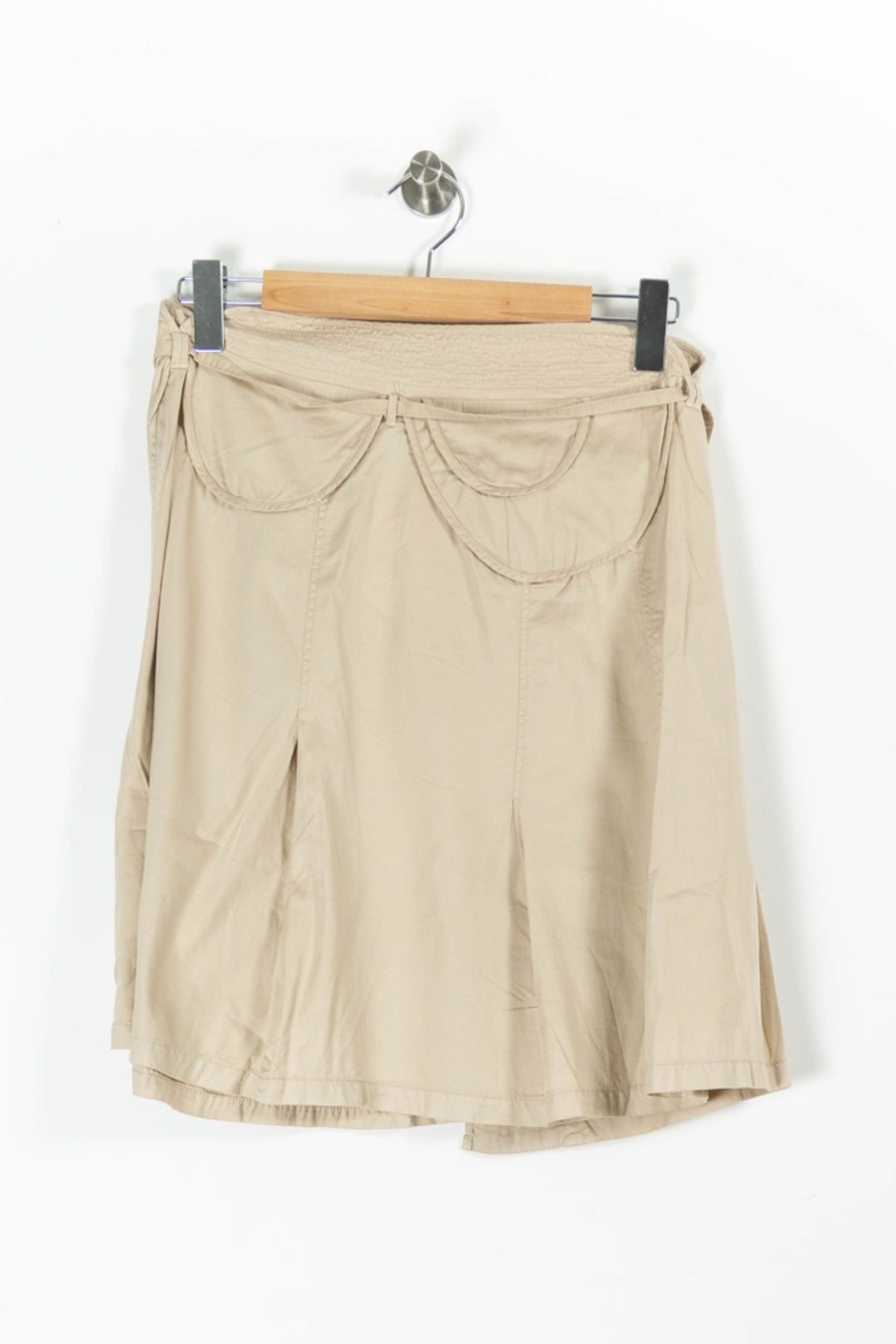 Jupe Courte Beige - Taille L/40 de la marque IKKS | PARAD95503 - Vendu par Paradigme - Image 4