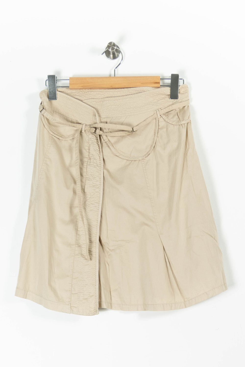 Jupe Courte Beige - Taille L/40 de la marque IKKS | PARAD95503 - Vendu par Paradigme - Image 2