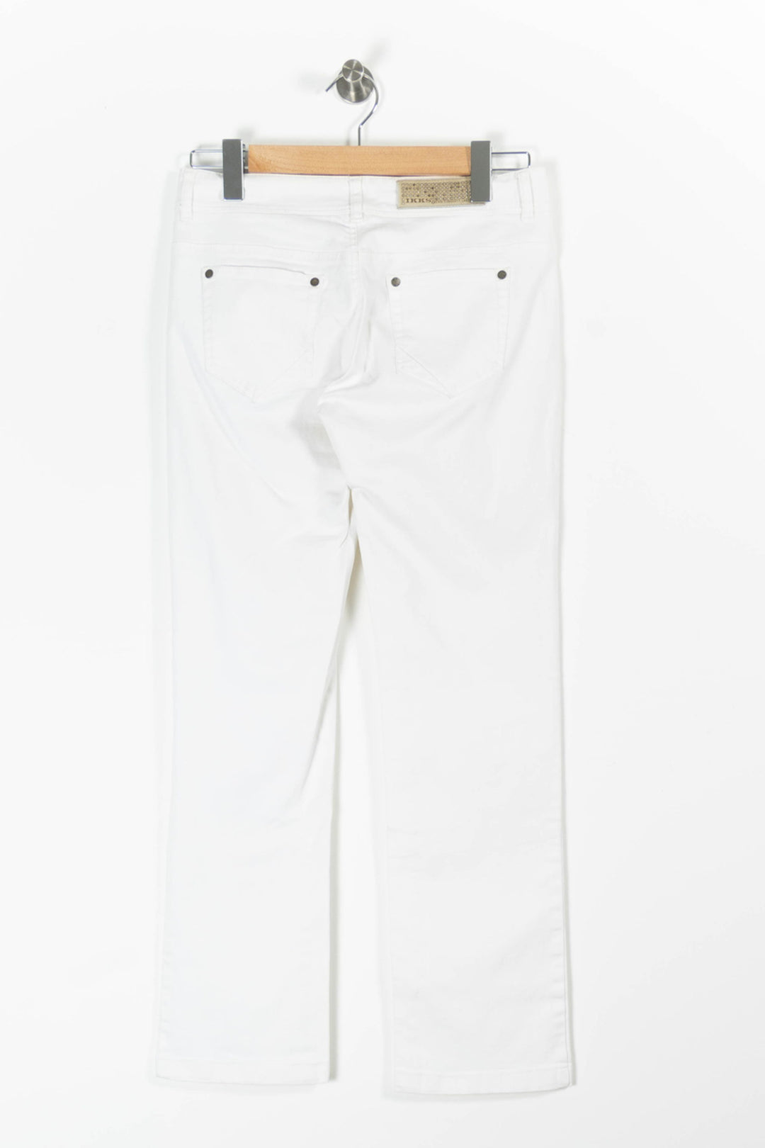 Jeans Blanc - Taille S/36 de la marque IKKS | PARAD95505 - Vendu par Paradigme - Image 4