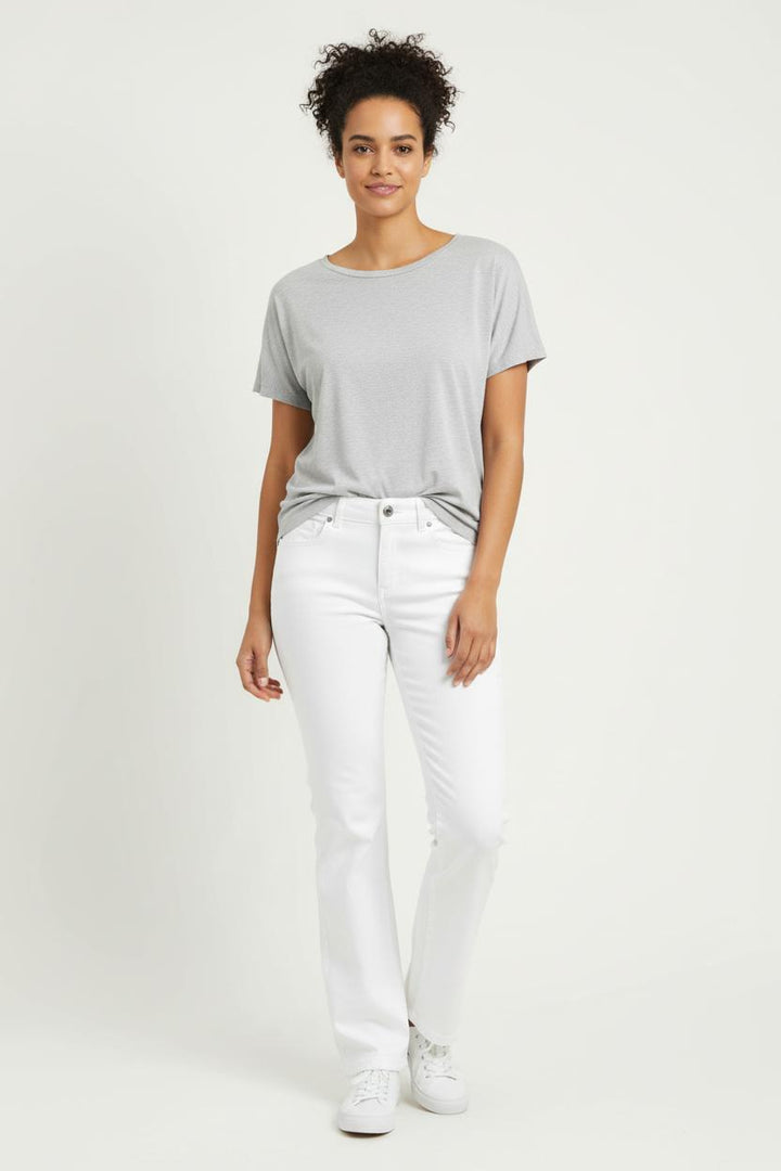 Jeans Blanc - Taille S/36 de la marque IKKS | PARAD95505 - Vendu par Paradigme - Image 1