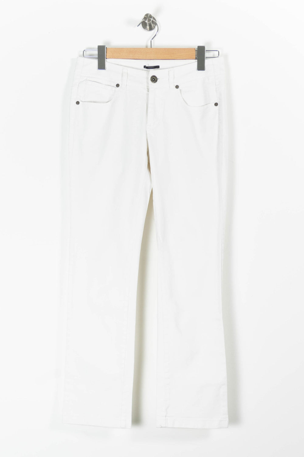 Jeans Blanc - Taille S/36 de la marque IKKS | PARAD95505 - Vendu par Paradigme - Image 2