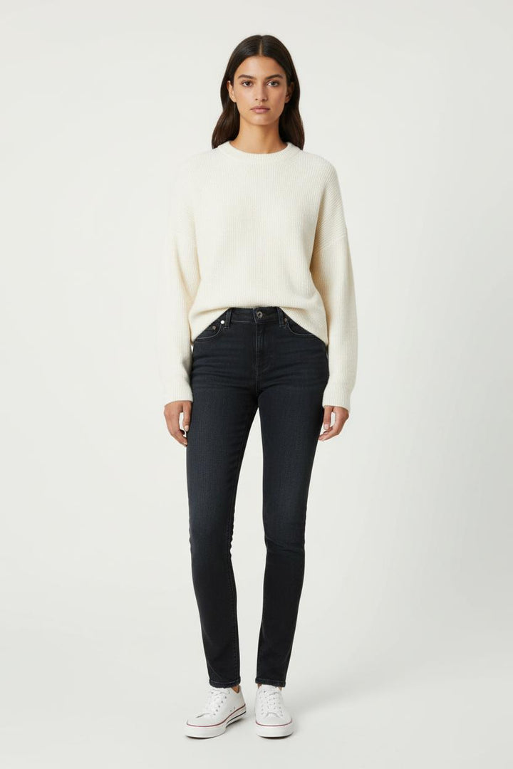 Jean Slim Noir - Taille S/36 de la marque Acne Studios | PARAD95509 - Vendu par Paradigme - Image 1