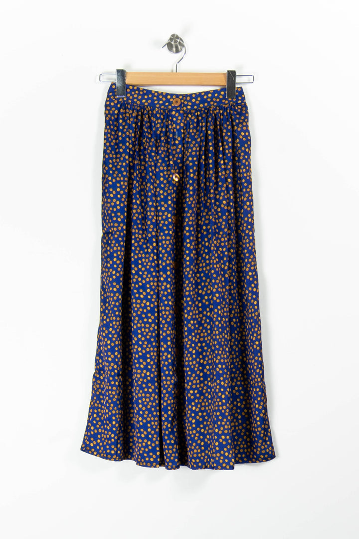 Jupe Longue Bleue et Jaune - Taille XS/34 de la marque Heimstone | PARAD95510 - Vendu par Paradigme - Image 2
