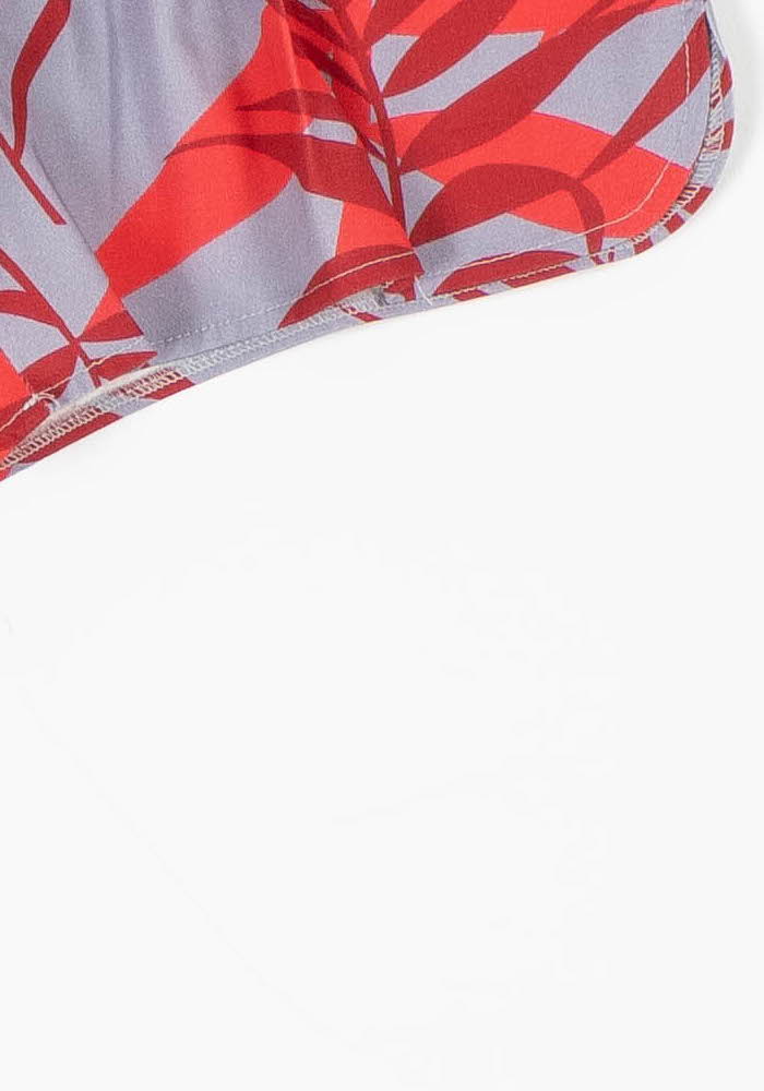 Short Imprimé Rouge et Gris - Taille XS/34 de la marque Heimstone | PARAD95512 - Vendu par Paradigme - Image 3