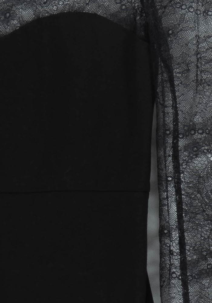 Robe Courte Noire - Taille S/36 de la marque Maje | PARAD95514 - Vendu par Paradigme - Image 3
