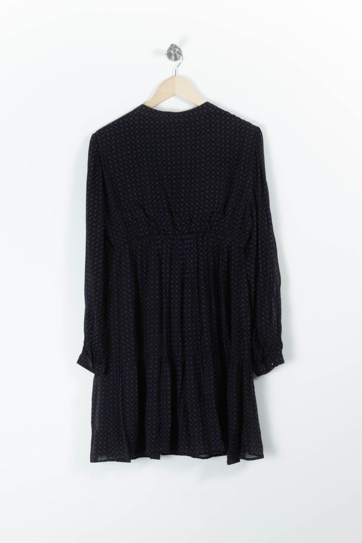 Robe Courte Noire et Bleue - Taille L/40 de la marque Maison 123 | PARAD95517 - Vendu par Paradigme - Image 4