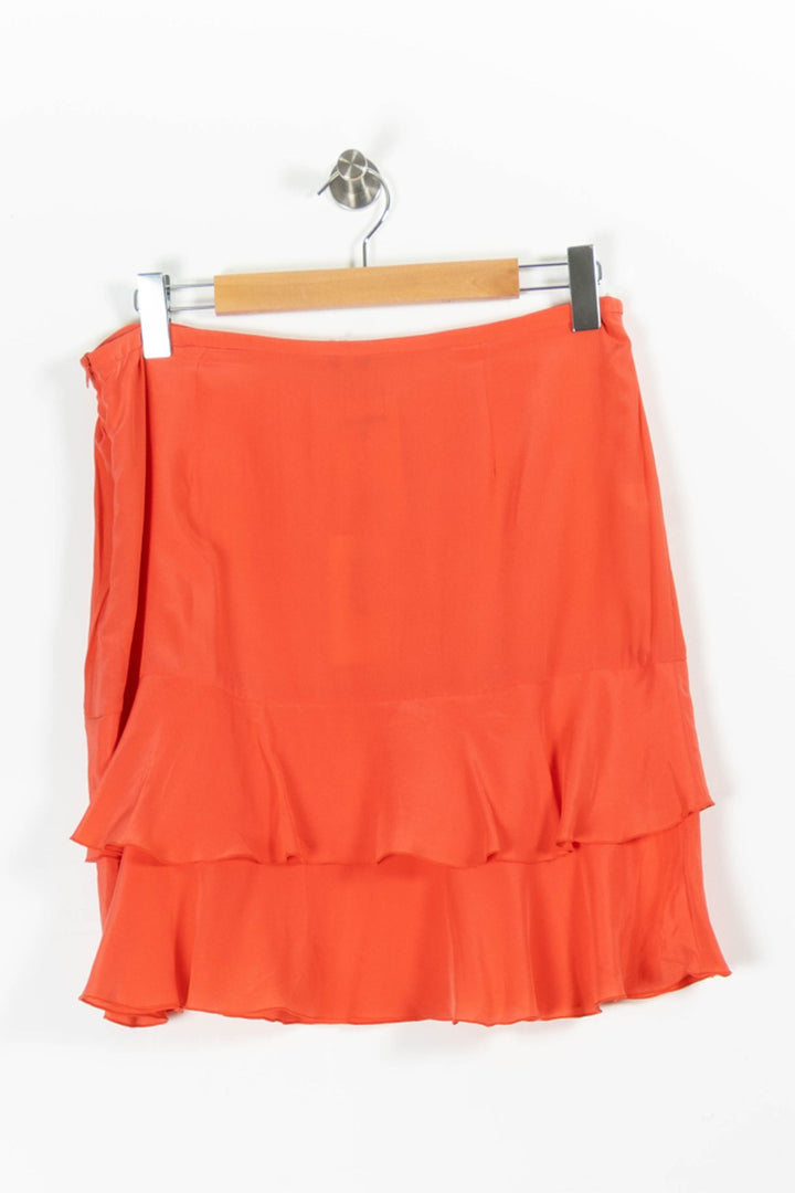 Jupe Volantée Orange - Taille XL/42 de la marque Pablo | PARAD95523 - Vendu par Paradigme - Image 4