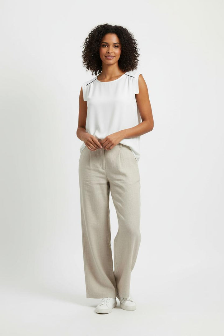 Blouse Blanche - Taille XL/42 de la marque La Fée Maraboutée | PARAD95524 - Vendu par Paradigme - Image 1