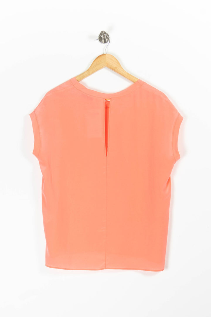 Blouse Rose - Taille L/40 de la marque Sandro | PARAD95525 - Vendu par Paradigme - Image 4