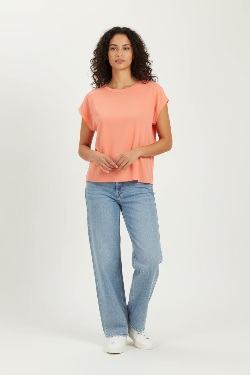 Blouse Rose - Taille L/40 de la marque Sandro | PARAD95525 - Vendu par Paradigme - Image 1