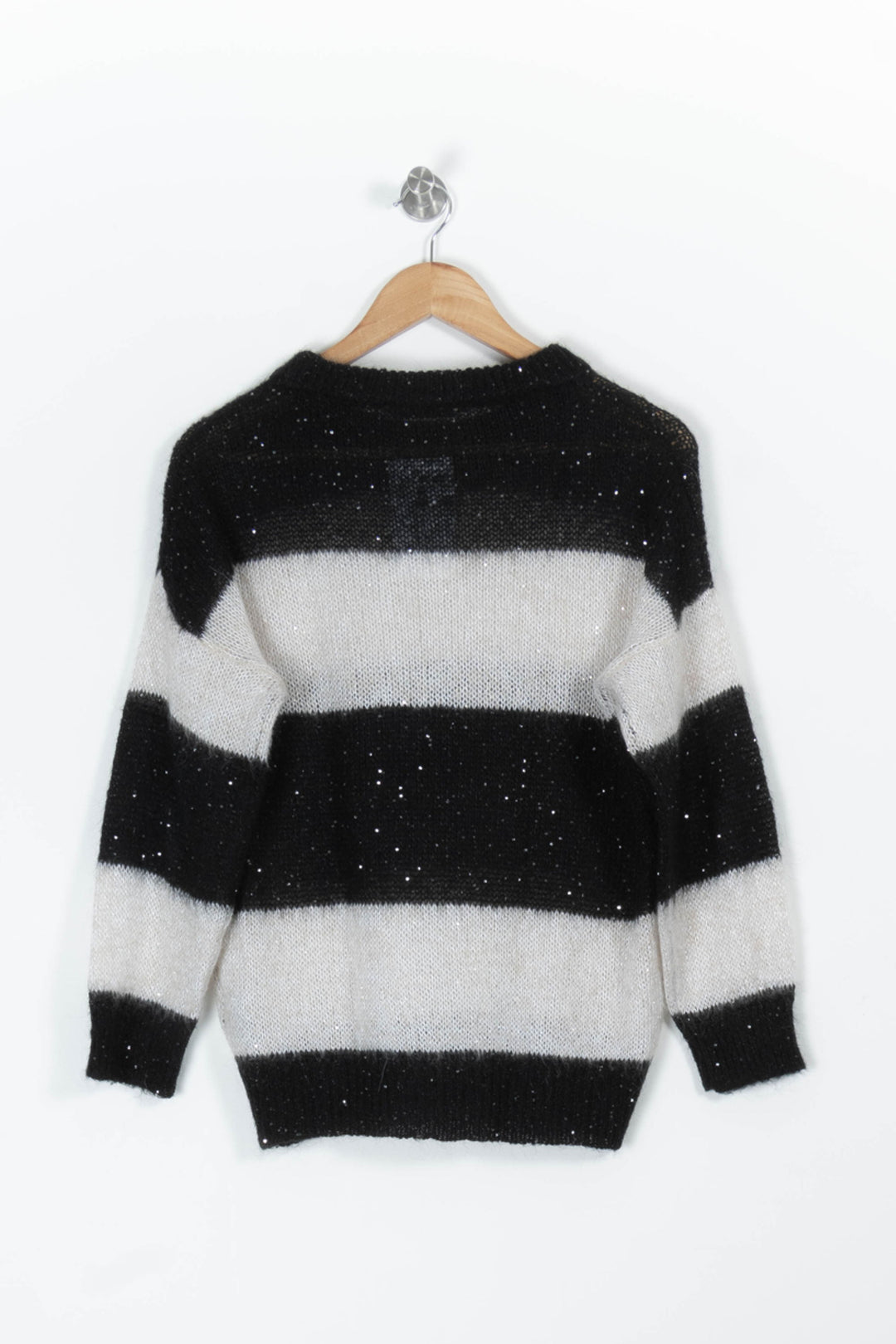 Pull Noir et Blanc - Taille S/36 de la marque ZAPA | PARAD95530 - Vendu par Paradigme - Image 4