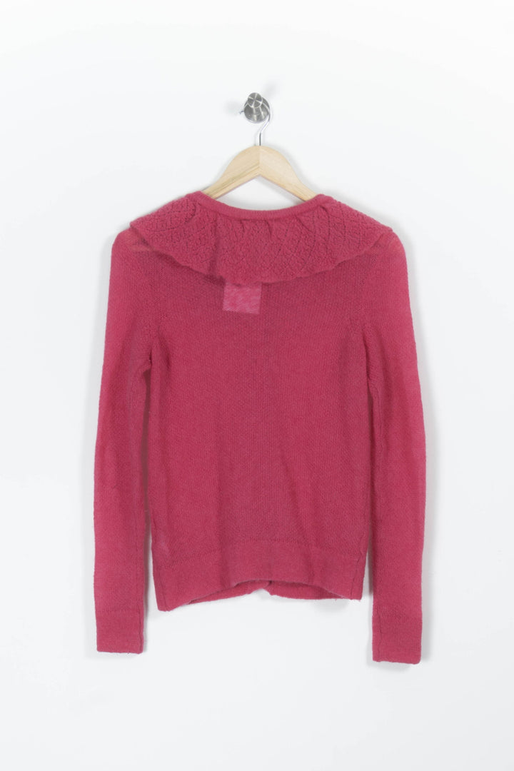 Cardigan Rose - Taille XS/34 de la marque Balzac Paris | PARAD95535 - Vendu par Paradigme - Image 4