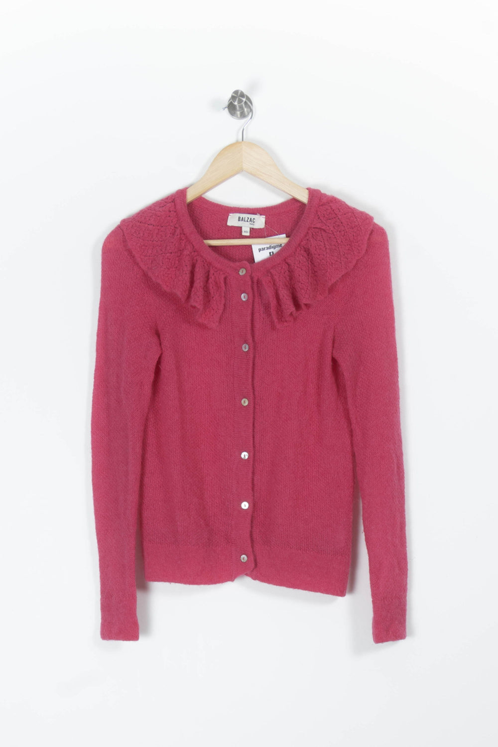 Cardigan Rose - Taille XS/34 de la marque Balzac Paris | PARAD95535 - Vendu par Paradigme - Image 2