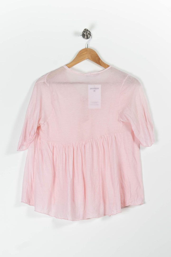 Blouse Rose - Taille M/38 de la marque Humanoid | PARAD95543 - Vendu par Paradigme - Image 4