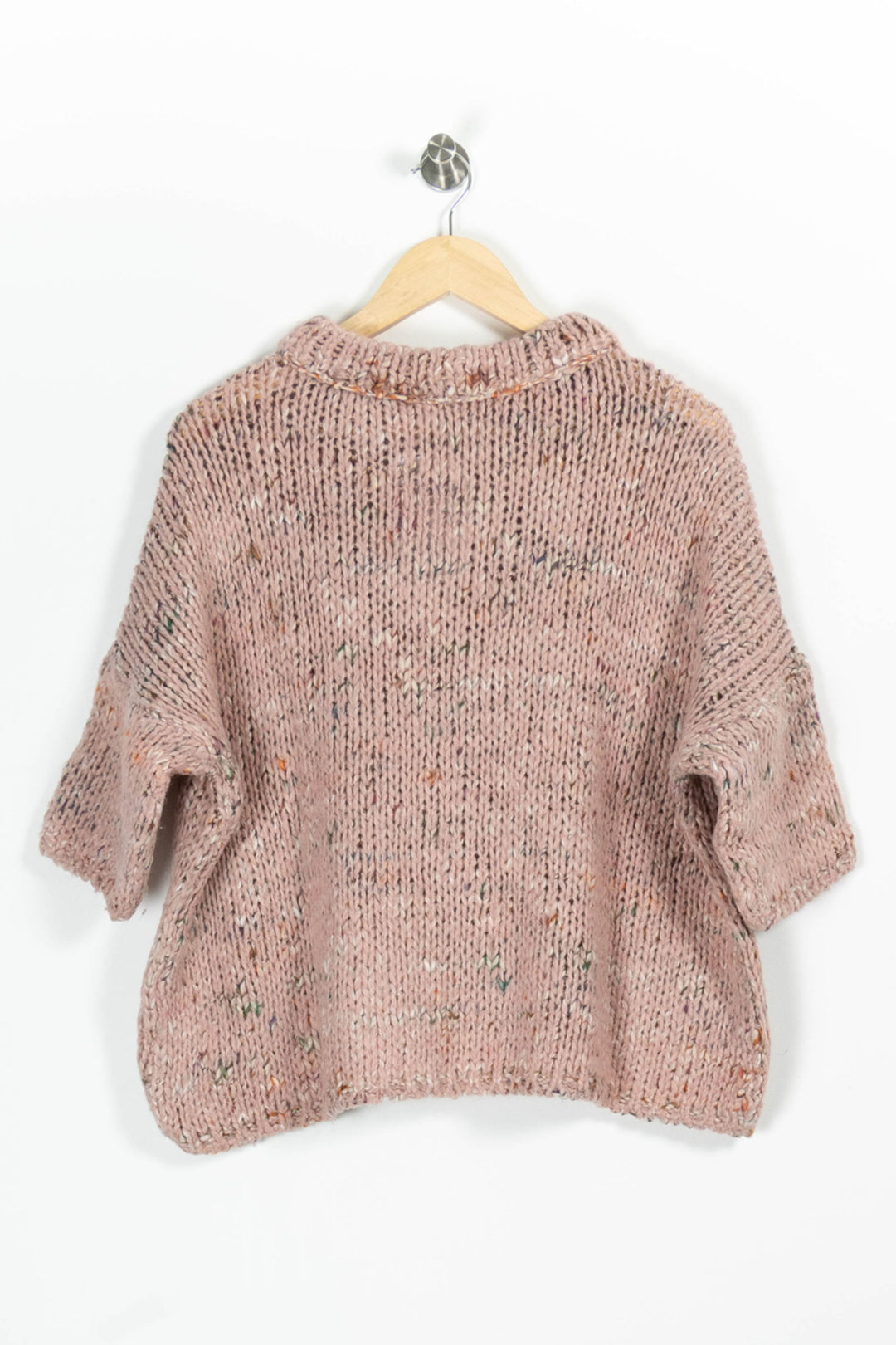 Pull Rose - Taille S/36 de la marque La Fée Maraboutée | PARAD95547 - Vendu par Paradigme - Image 4