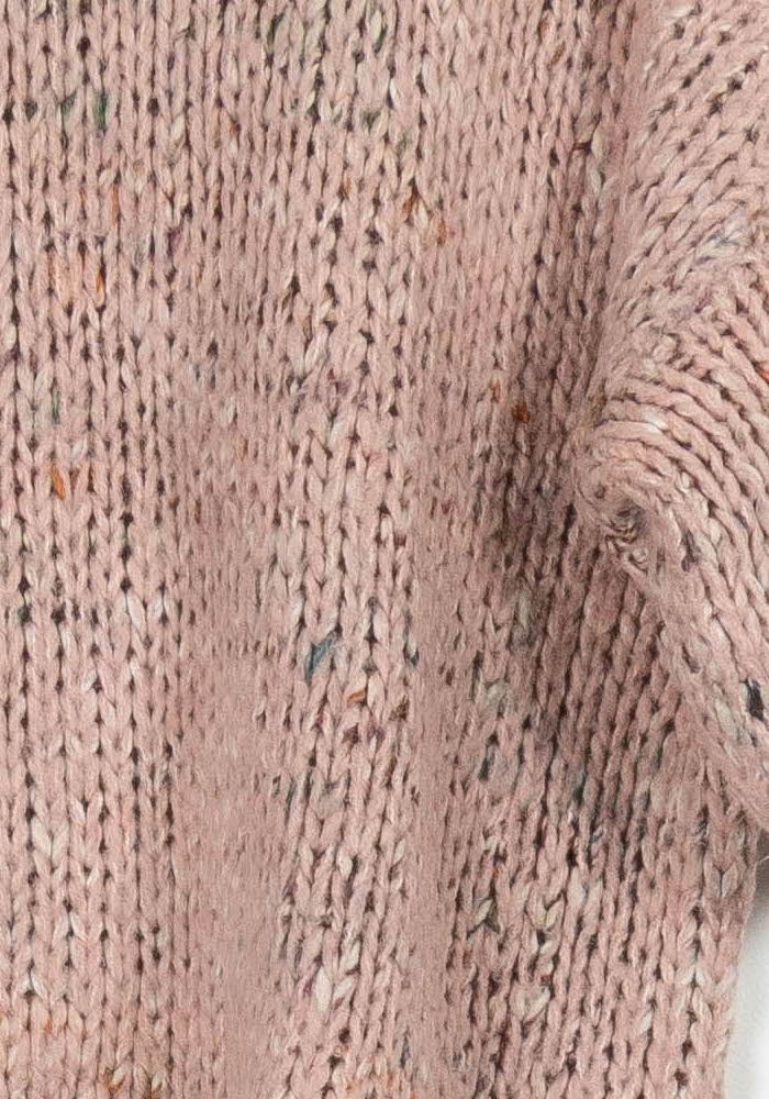 Pull Rose - Taille S/36 de la marque La Fée Maraboutée | PARAD95547 - Vendu par Paradigme - Image 3