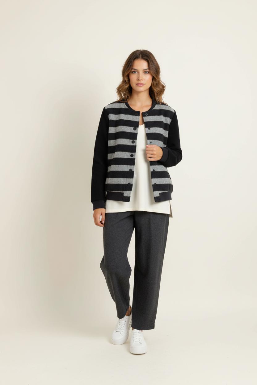 Blouson Bleu et Gris - Taille S/36 de la marque Suncoo | PARAD95552 - Vendu par Paradigme - Image 1