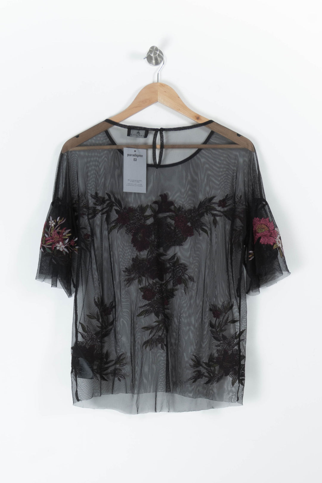 Blouse Noire - Taille S/36 de la marque One Step | PARAD95558 - Vendu par Paradigme - Image 4