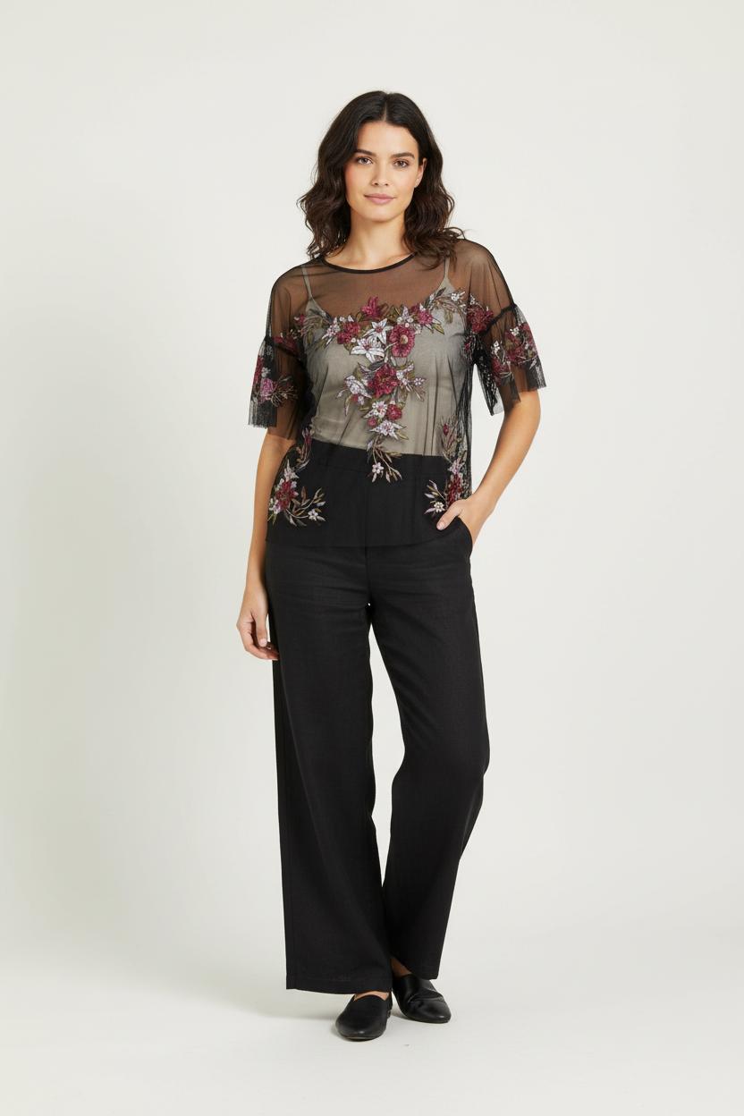 Blouse Noire - Taille S/36 de la marque One Step | PARAD95558 - Vendu par Paradigme - Image 1