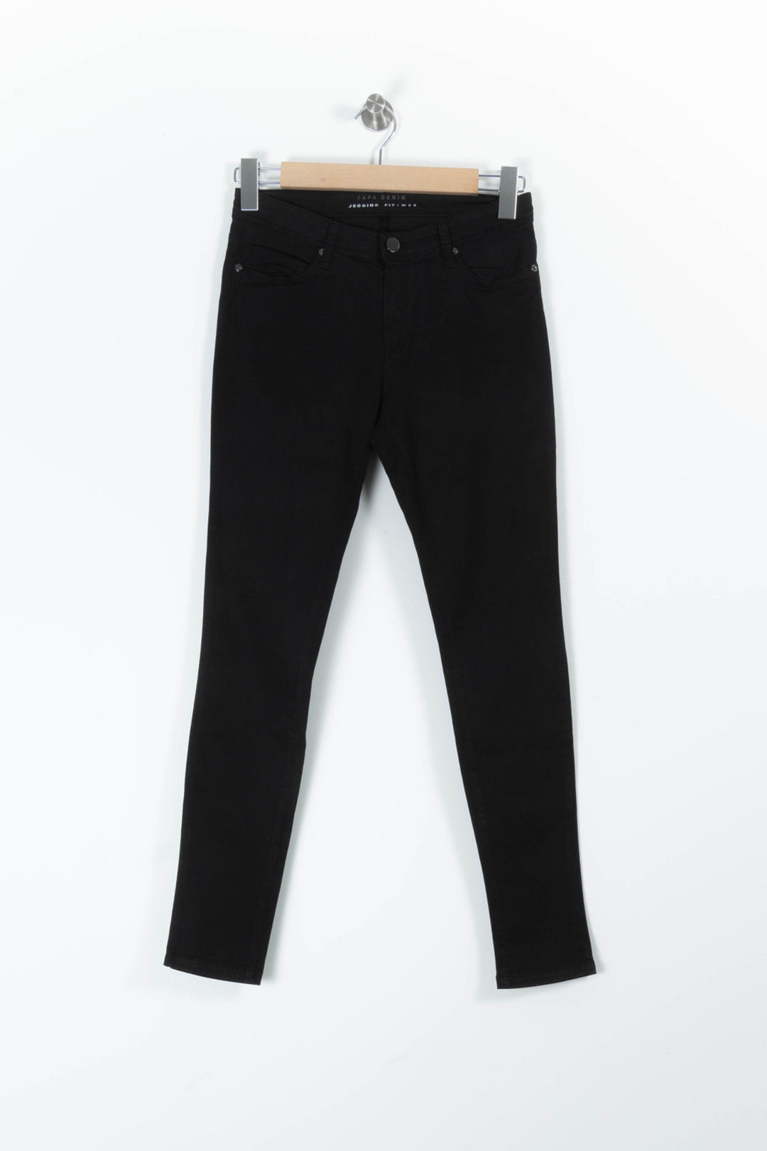 Jean Skinny Noir - Taille M/38 de la marque ZAPA | PARAD95559 - Vendu par Paradigme - Image 2