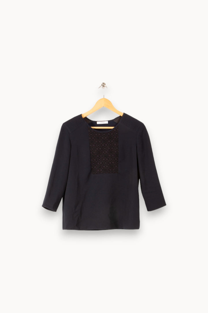 Blouse bleue - S / 36