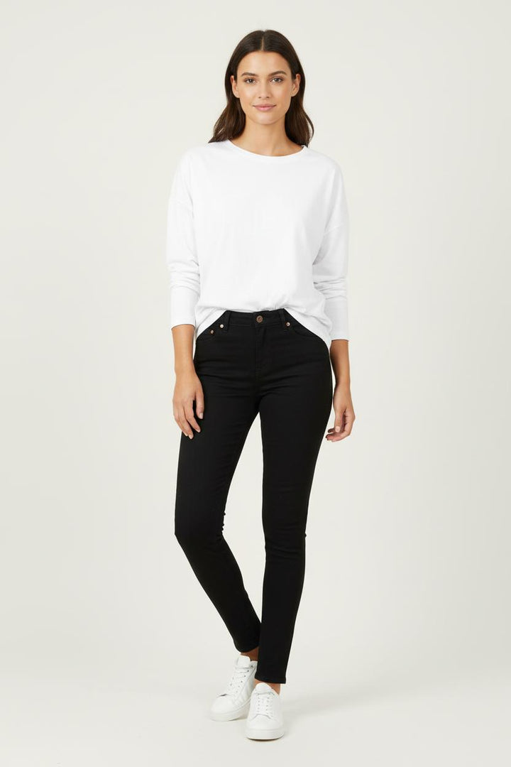 Jean Noir - Taille M/38 de la marque ba&sh | PARAD95560 - Vendu par Paradigme - Image 1