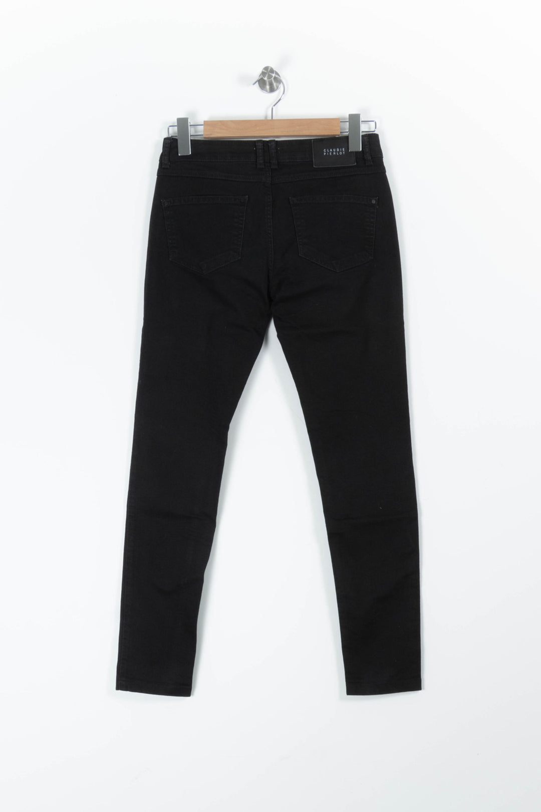 Jeans Noir - Taille M/38 de la marque Claudie Pierlot | PARAD95561 - Vendu par Paradigme - Image 4