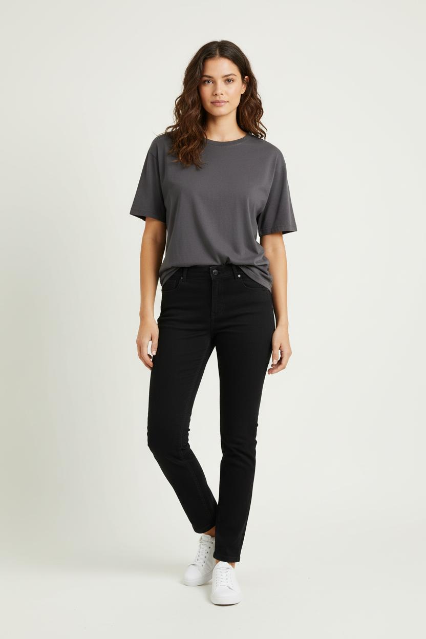 Jeans Noir - Taille M/38 de la marque Claudie Pierlot | PARAD95561 - Vendu par Paradigme - Image 1