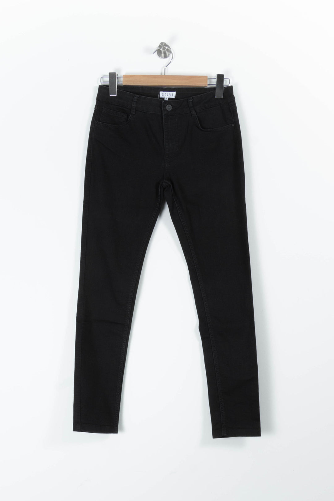 Jeans Noir - Taille M/38 de la marque Claudie Pierlot | PARAD95561 - Vendu par Paradigme - Image 2