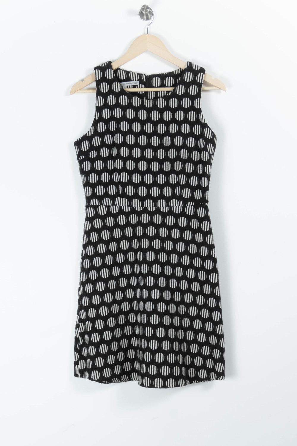Robe Noire et Blanche - Taille M/38 de la marque La Fée Maraboutée | PARAD95568 - Vendu par Paradigme - Image 2