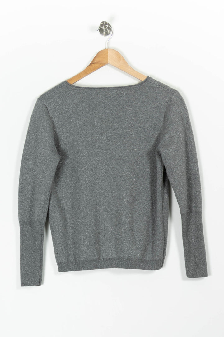 Pull Gris - Taille S/36 de la marque ZAPA | PARAD95569 - Vendu par Paradigme - Image 4