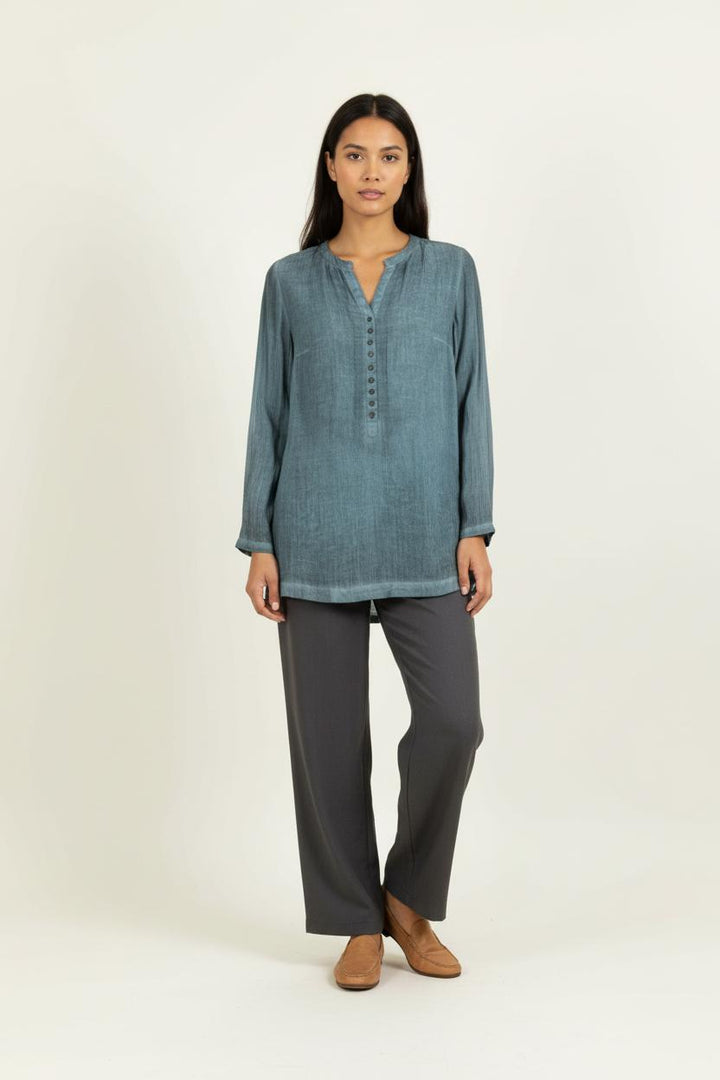 Blouse Bleue - Taille M/38 de la marque IKKS | PARAD95572 - Vendu par Paradigme - Image 1