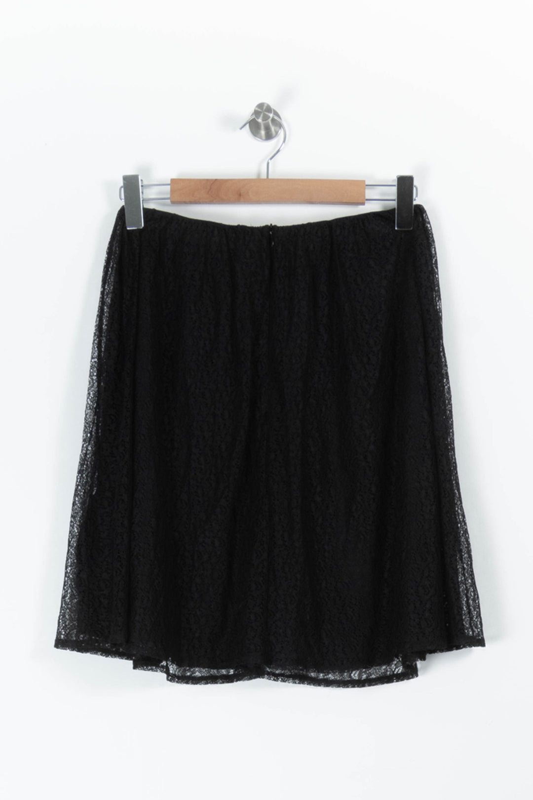 Jupe en Dentelle Noire - Taille M/38 de la marque Kookai | PARAD95573 - Vendu par Paradigme - Image 4