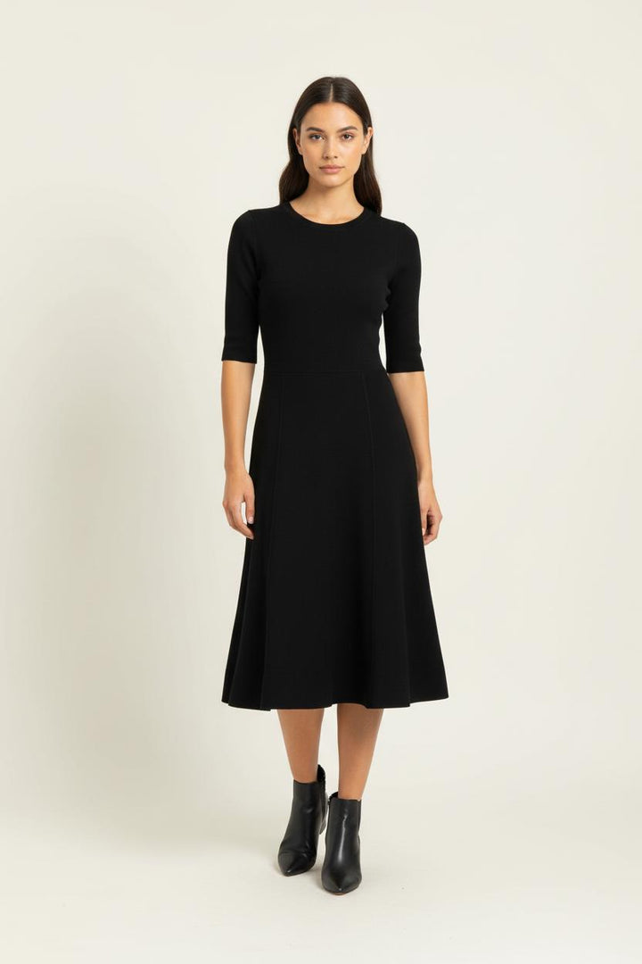 Robe Midi Noire - Taille L/40 de la marque Comptoir des Cotonniers | PARAD95576 - Vendu par Paradigme - Image 1