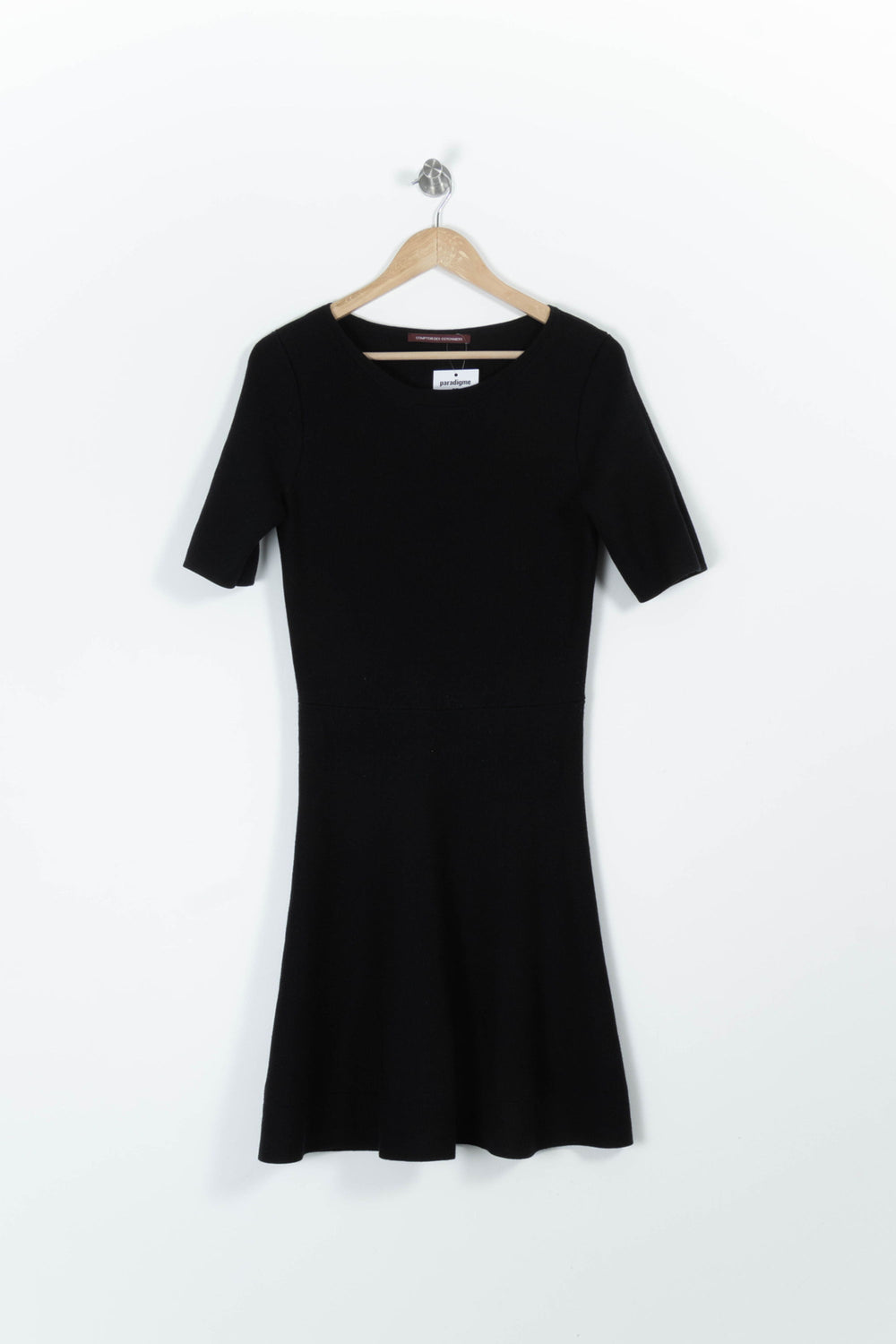 Robe Midi Noire - Taille L/40 de la marque Comptoir des Cotonniers | PARAD95576 - Vendu par Paradigme - Image 2