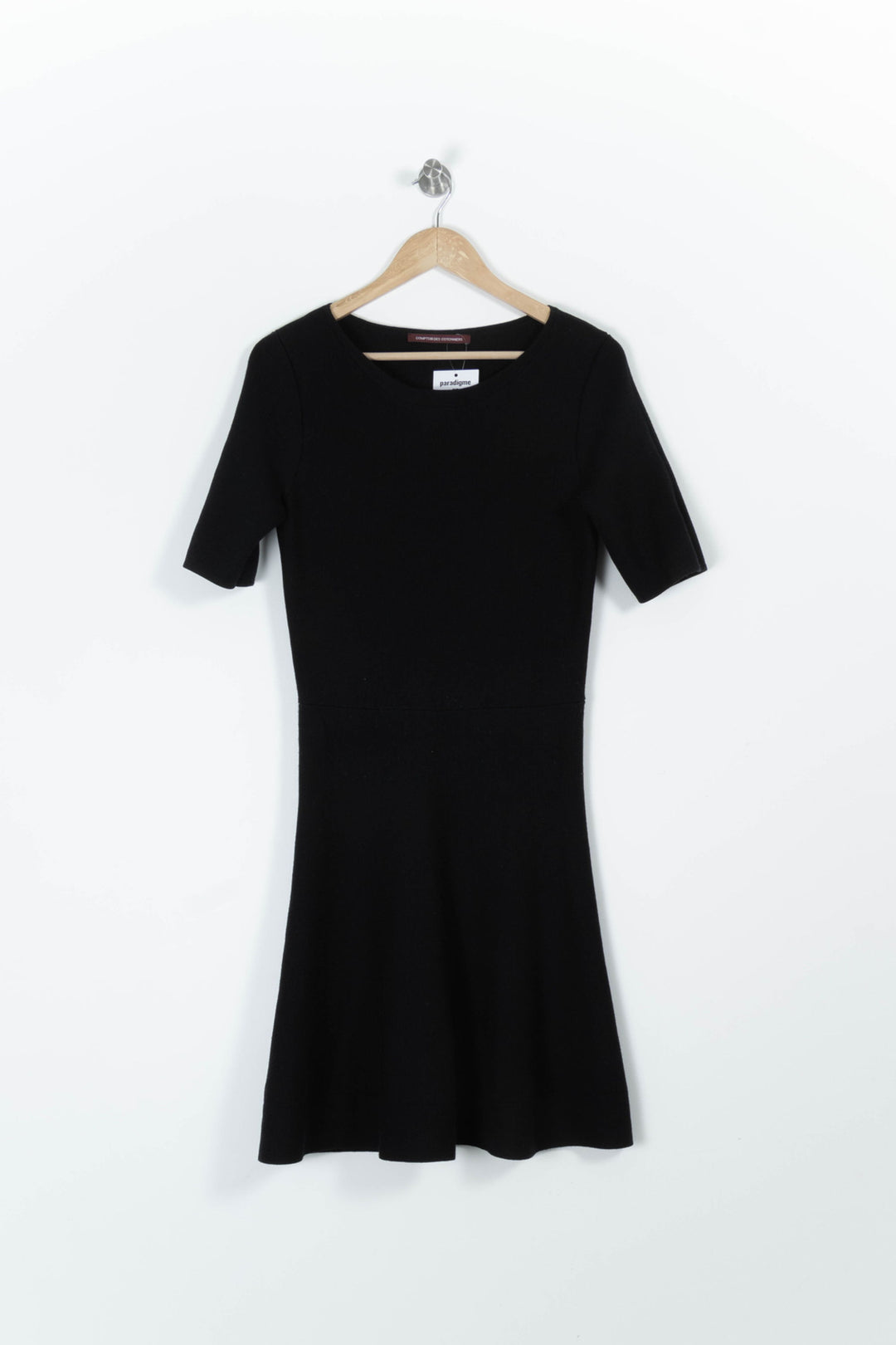 Robe Midi Noire - Taille L/40 de la marque Comptoir des Cotonniers | PARAD95576 - Vendu par Paradigme - Image 2