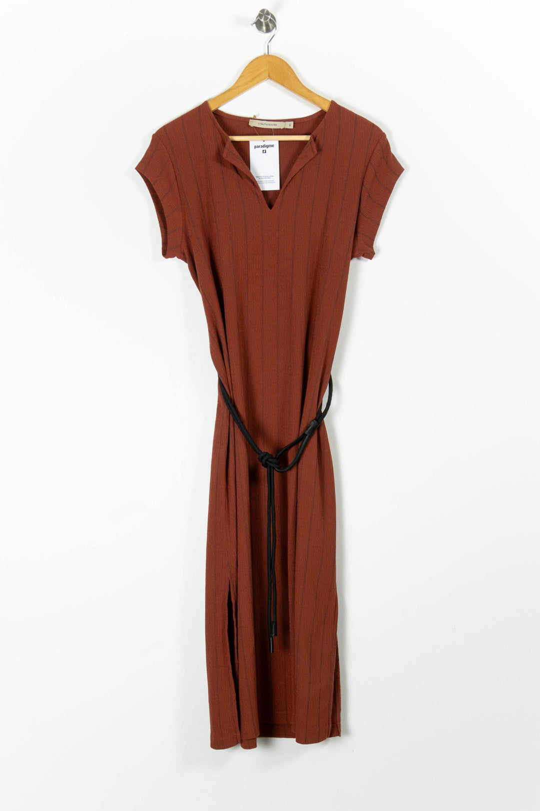 Robe Bordeaux - Taille S/36 de la marque La Fée Maraboutée | PARAD95583 - Vendu par Paradigme - Image 2