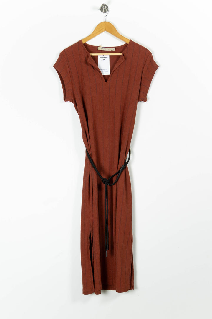 Robe Bordeaux - Taille S/36 de la marque La Fée Maraboutée | PARAD95583 - Vendu par Paradigme - Image 2