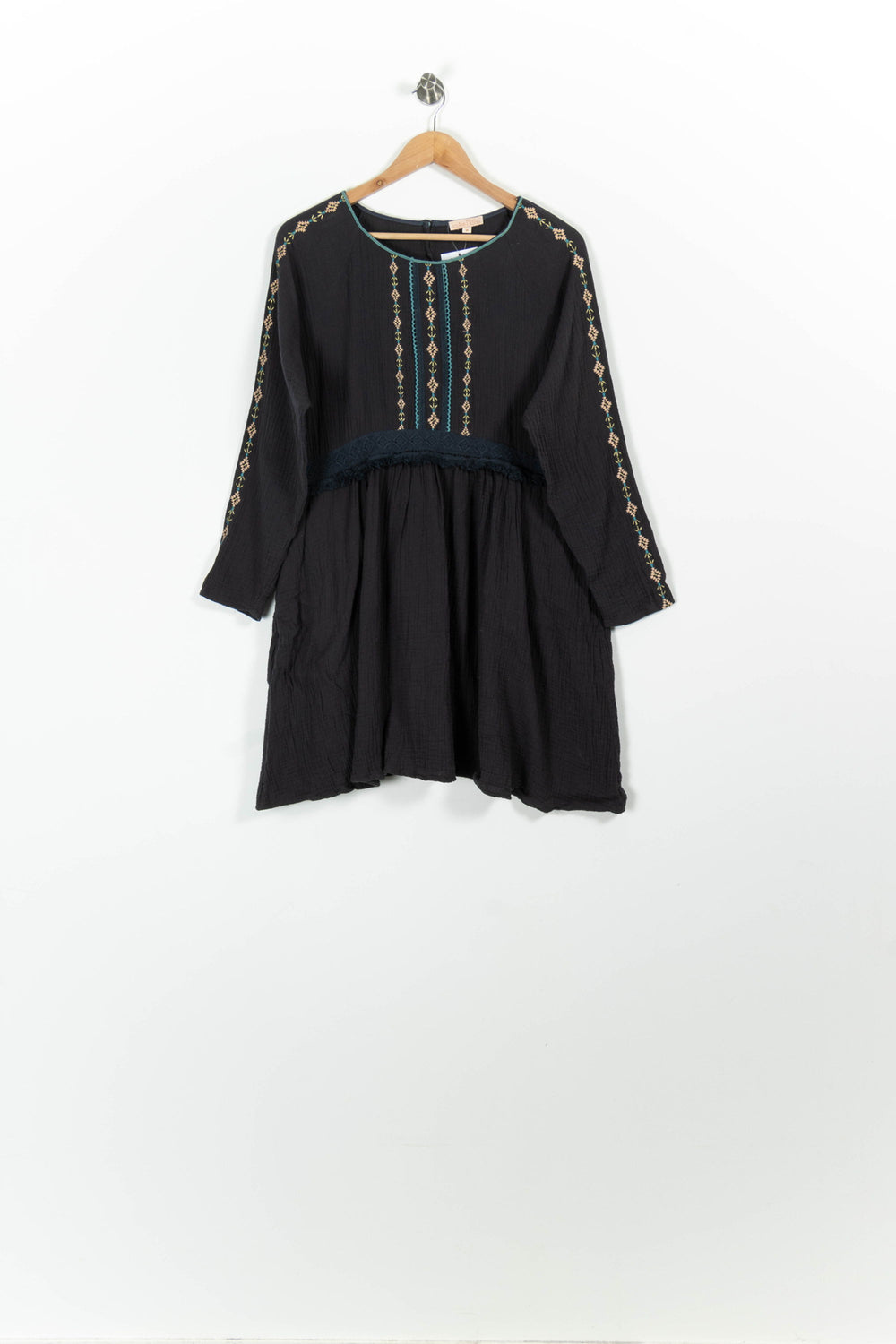 Robe Courte Noire - Taille M/38 de la marque Louise Misha | PARAD95586 - Vendu par Paradigme - Image 2