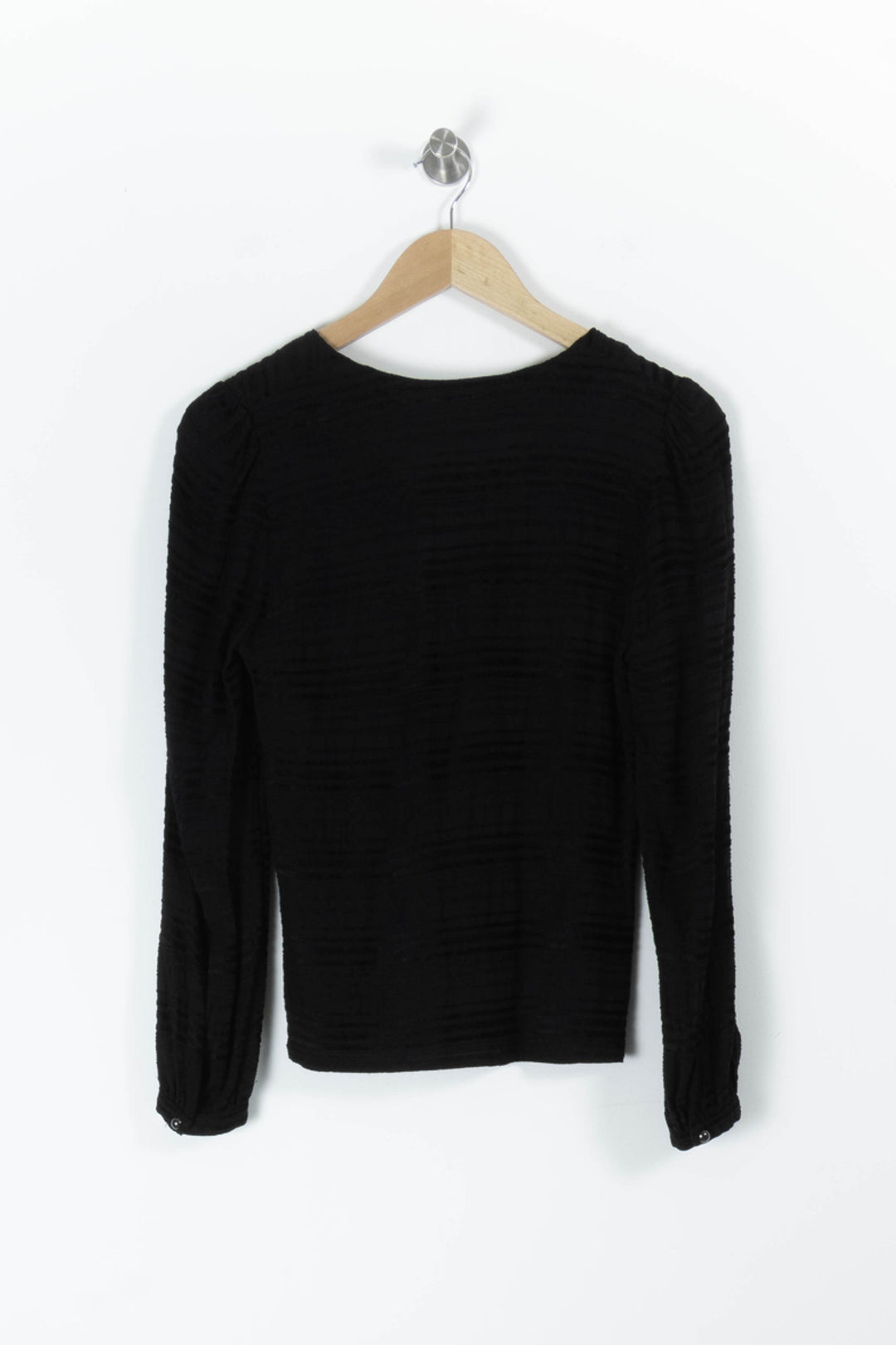 Blouse Noire - Taille S/36 de la marque La Fée Maraboutée | PARAD95587 - Vendu par Paradigme - Image 4
