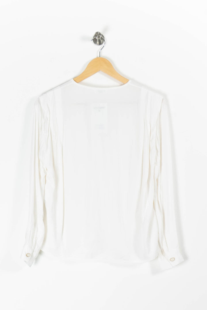 Blouse Blanche - Taille S/36 de la marque Claudie Pierlot | PARAD95593 - Vendu par Paradigme - Image 4