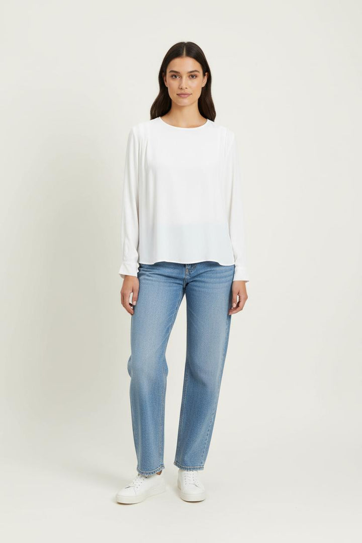 Blouse Blanche - Taille S/36 de la marque Claudie Pierlot | PARAD95593 - Vendu par Paradigme - Image 1