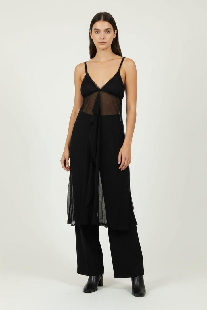 Robe Courte Noire - Taille S/36 de la marque Kookai | PARAD95594 - Vendu par Paradigme - Image 1