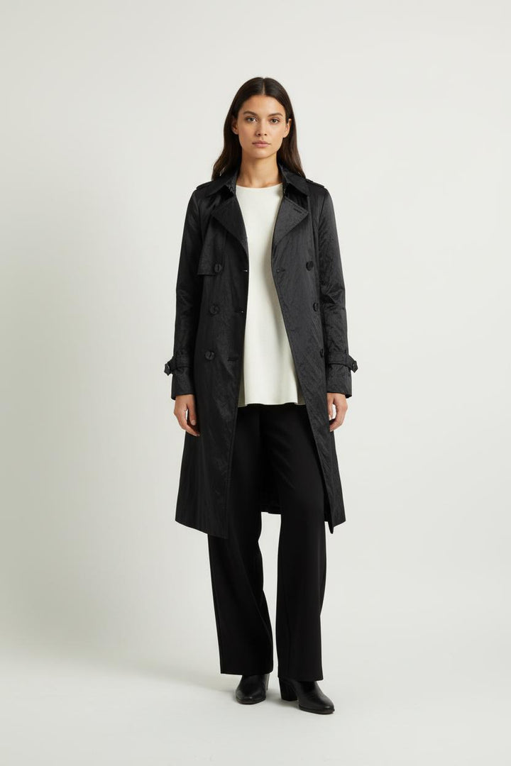 Trench Noir - Taille XXL/44 de la marque La Fée Maraboutée | PARAD95596 - Vendu par Paradigme - Image 1