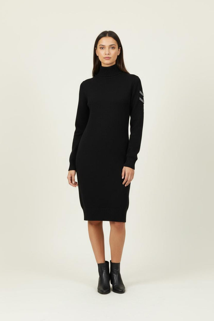 Robe Pull Noire - Taille XS/34 de la marque IKKS | PARAD95597 - Vendu par Paradigme - Image 1