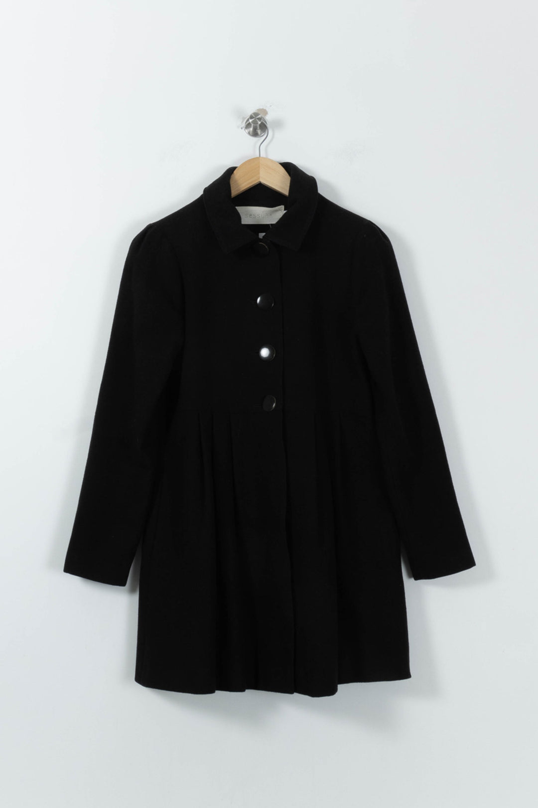 Manteau Noir - Taille S/36 de la marque Sessùn | PARAD95598 - Vendu par Paradigme - Image 2