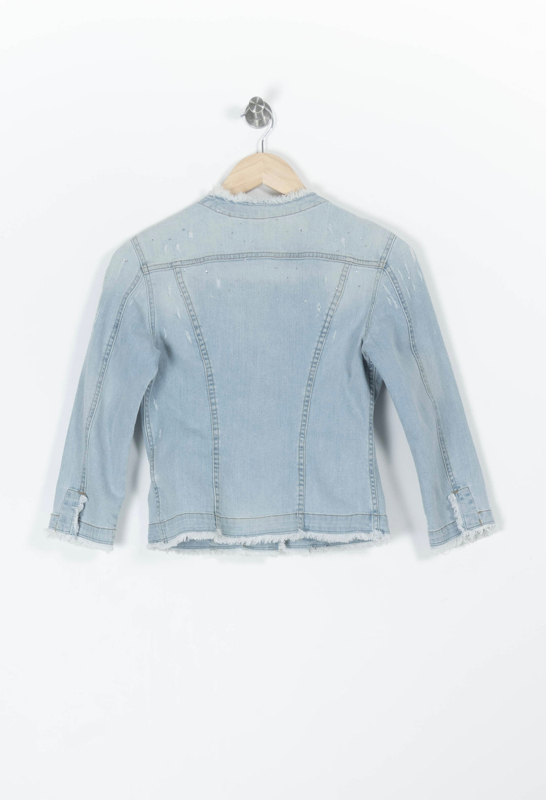 Veste en Jean Bleue - Taille L/40 de la marque Liu Jo | PARAD95601 - Vendu par Paradigme - Image 4