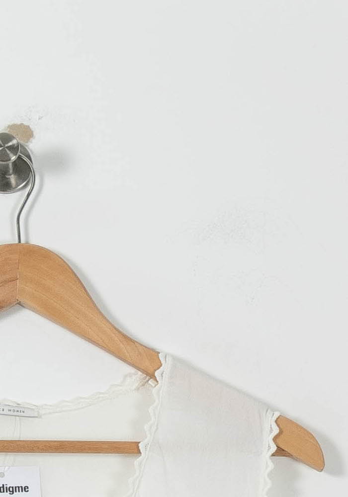 Débardeur Blanc - Taille S/36 de la marque IKKS | PARAD95605 - Vendu par Paradigme - Image 3