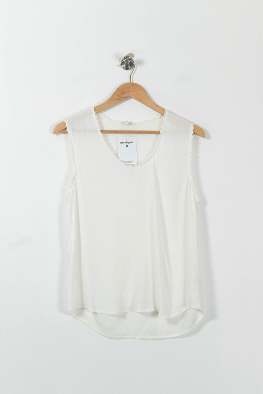 Débardeur Blanc - Taille S/36 de la marque IKKS | PARAD95605 - Vendu par Paradigme - Image 2